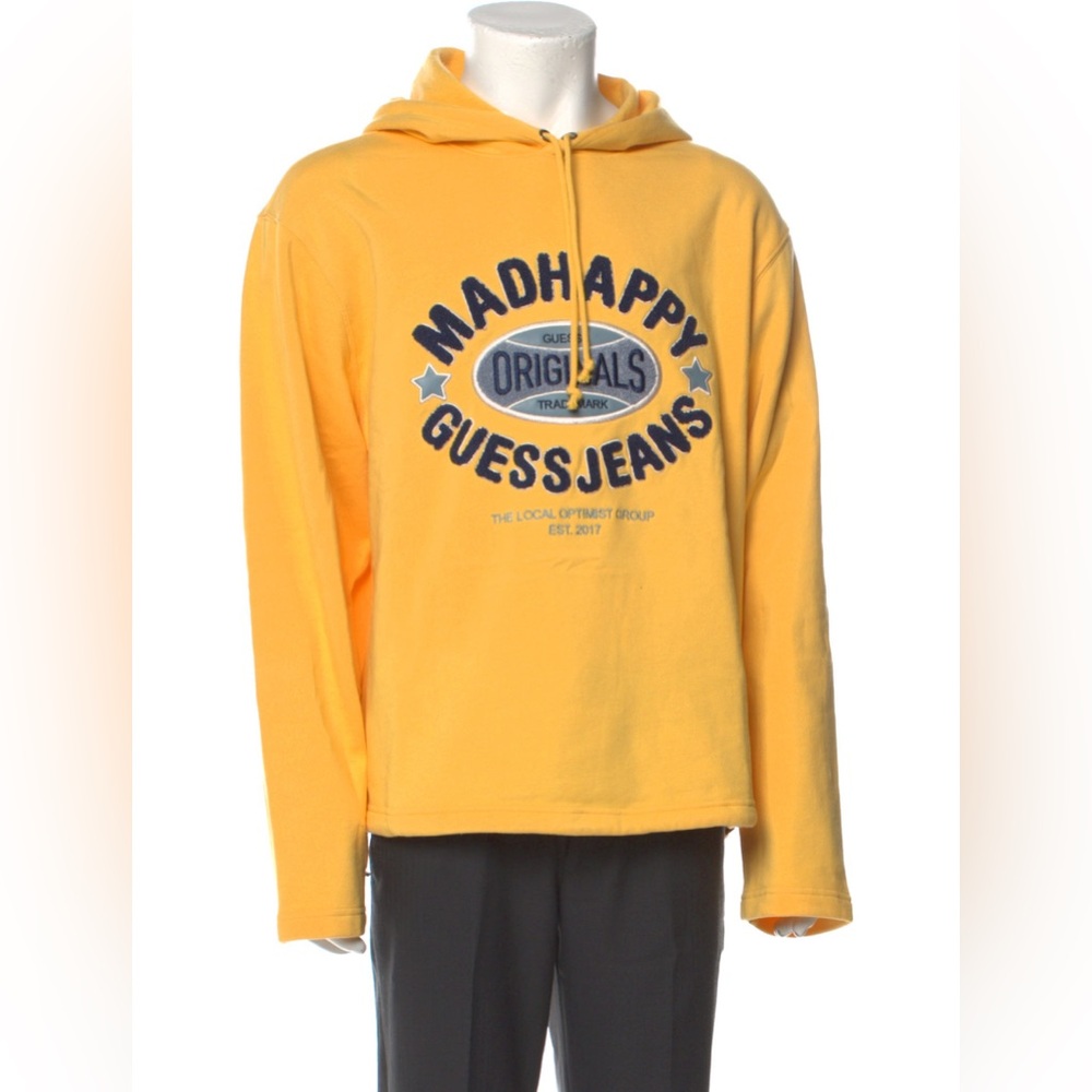 Madhappy x Guess Hoodie - Small, Yellow